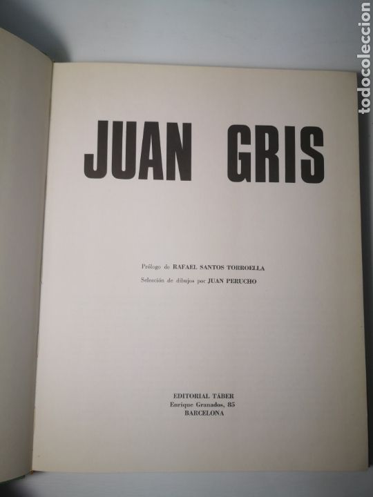 Libros de segunda mano: 1969 - JUAN GRIS. DIBUJOS. PAPITU. EDITORIAL TABER - Foto 3