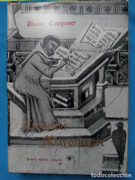 Libros de segunda mano: Cron&iacute;con Mayor&iacute;cense - Alvaro Campaner - primera edici&oacute;n completa - Foto 1
