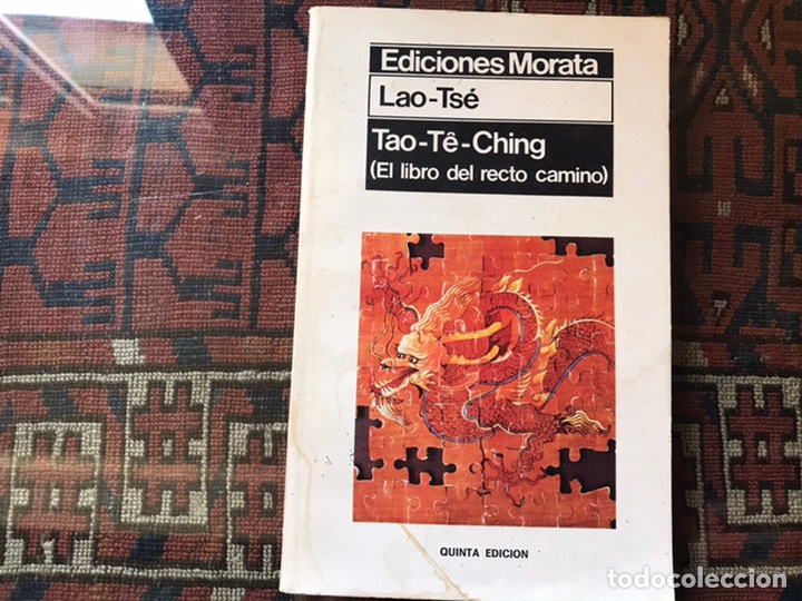 Libros de segunda mano: Lao-Ts&eacute;. Tao Te Ching. El libro del recto camino. Morata - Foto 1