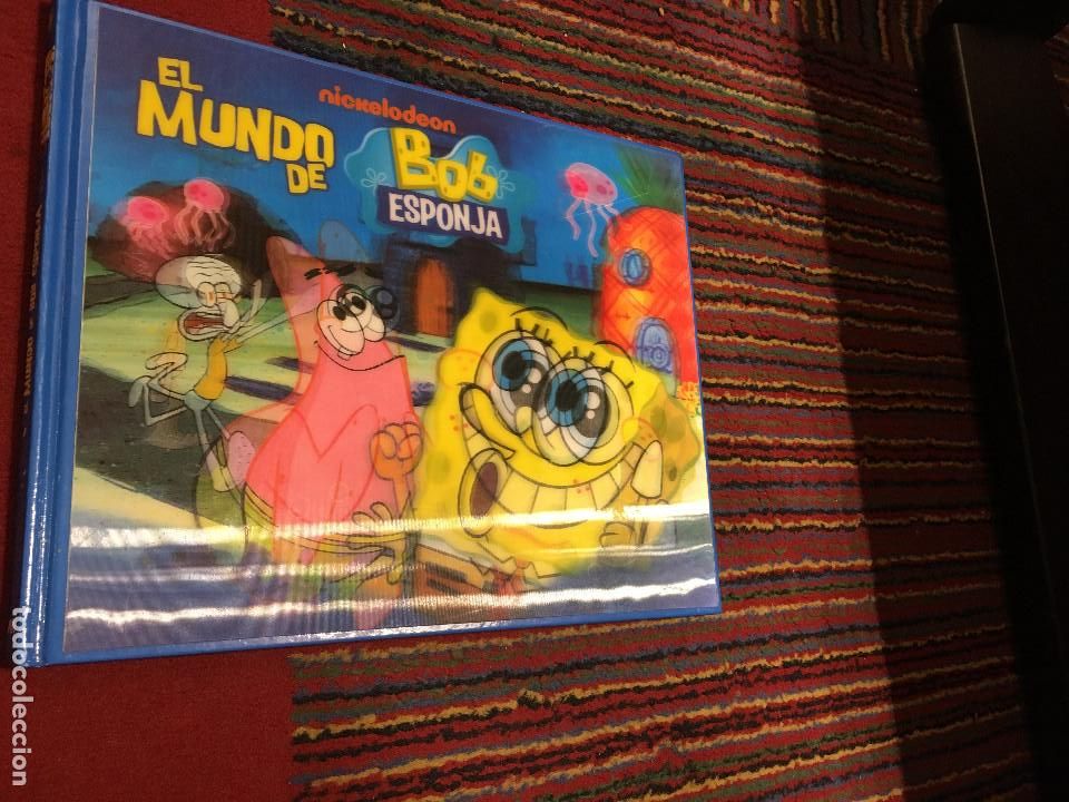 Libros de segunda mano: El mundo de Bob Esponja. Portada 3D - Foto 3