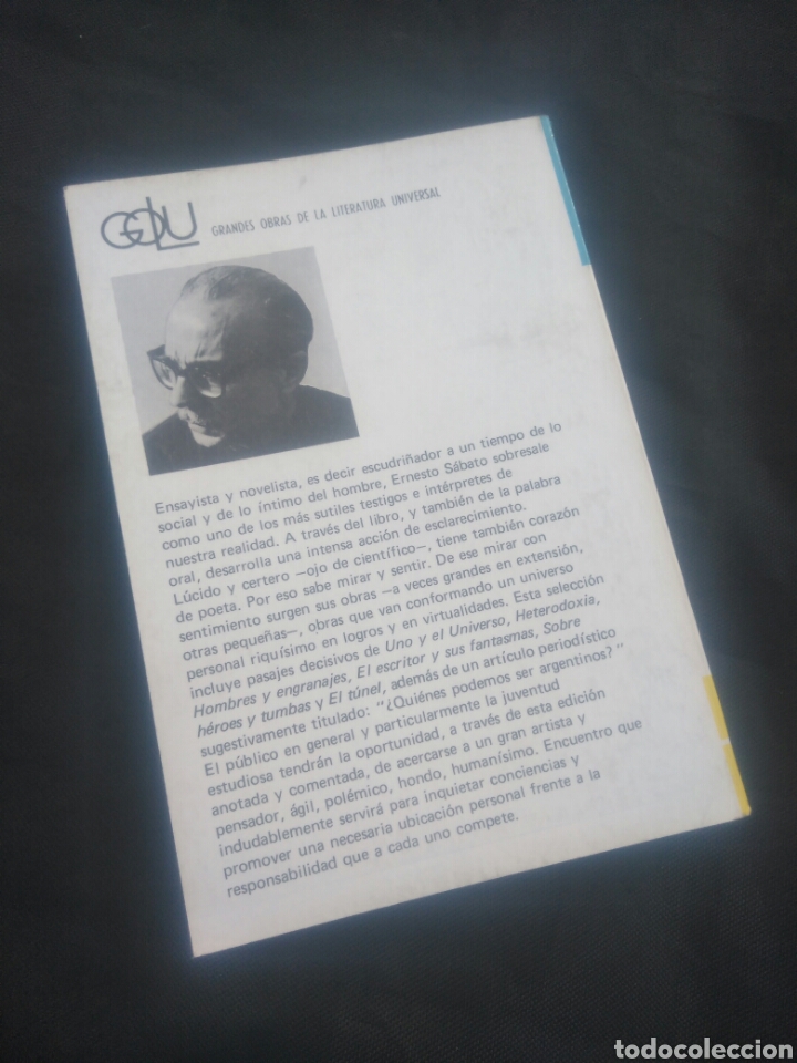 Libros de segunda mano: P&aacute;ginas vivas. Ernesto S&aacute;bato. - Foto 2
