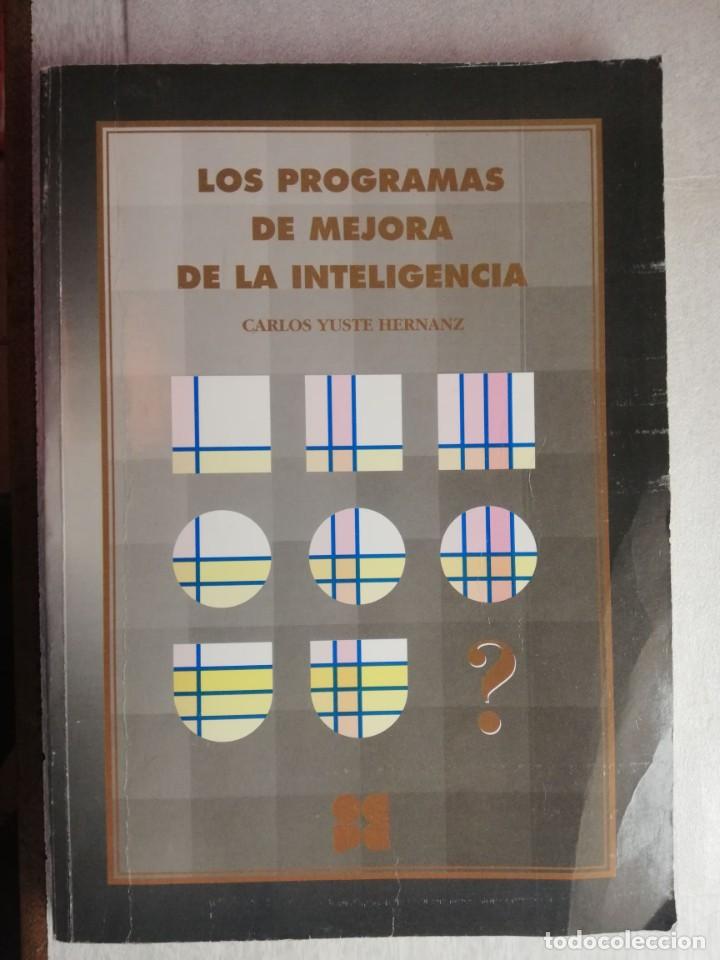 Libros de segunda mano: LOS PROGRAMAS DE MEJORA DE LA INTELIGENCIA - CARLOS YUSTE HERNANZ - Foto 1