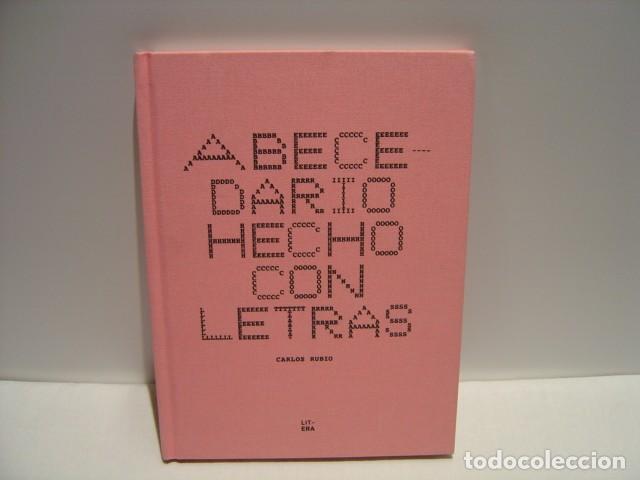 Libros de segunda mano: ABECEDARIO HECHO CON LETRAS - CARLOS RUBIO - LIT-ERA 2018 - Foto 1