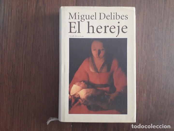Libros de segunda mano: libro usado, El hereje, Miguel Delibes. c&iacute;rculo de lectores. - Foto 1