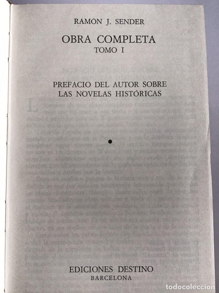 Libros de segunda mano: OBRA COMPLETA / RAM&Oacute;N J. SENDER / DESTINO 1976-1981 - Foto 7