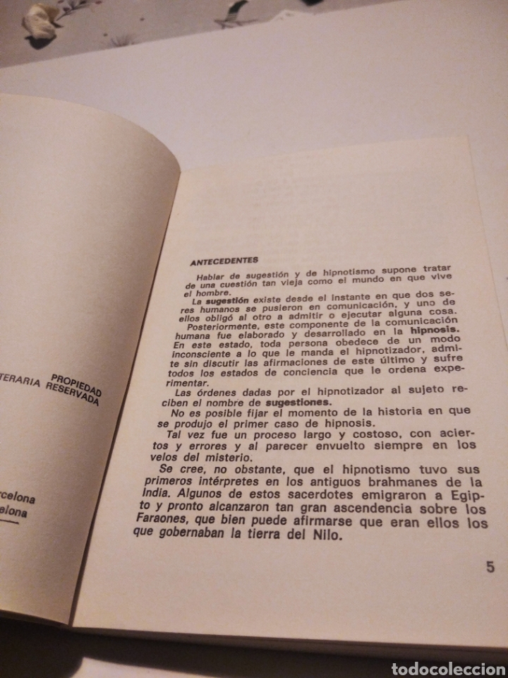 Libros de segunda mano: Libro, sepa hipnotizado, prof.Bellamann - Foto 4