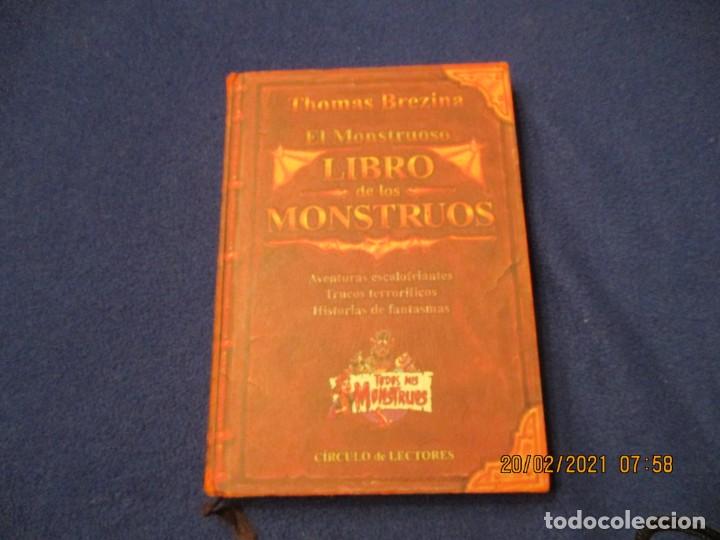 Libros de segunda mano: LIBRO DE LOS MONSTRUOS Thomes Brezina C&iacute;rculo de Lectores 1999 - Foto 1