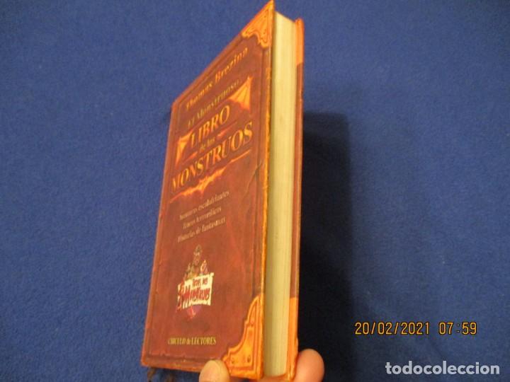 Libros de segunda mano: LIBRO DE LOS MONSTRUOS Thomes Brezina C&iacute;rculo de Lectores 1999 - Foto 2