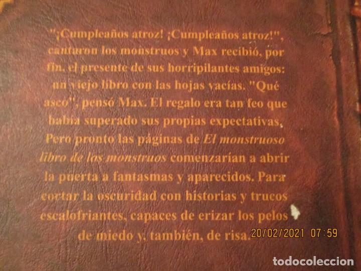 Libros de segunda mano: LIBRO DE LOS MONSTRUOS Thomes Brezina C&iacute;rculo de Lectores 1999 - Foto 4
