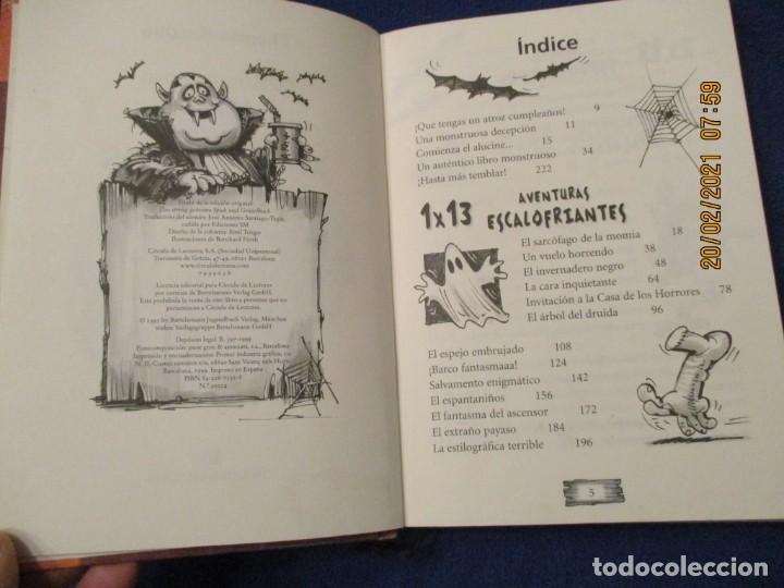 Libros de segunda mano: LIBRO DE LOS MONSTRUOS Thomes Brezina C&iacute;rculo de Lectores 1999 - Foto 7