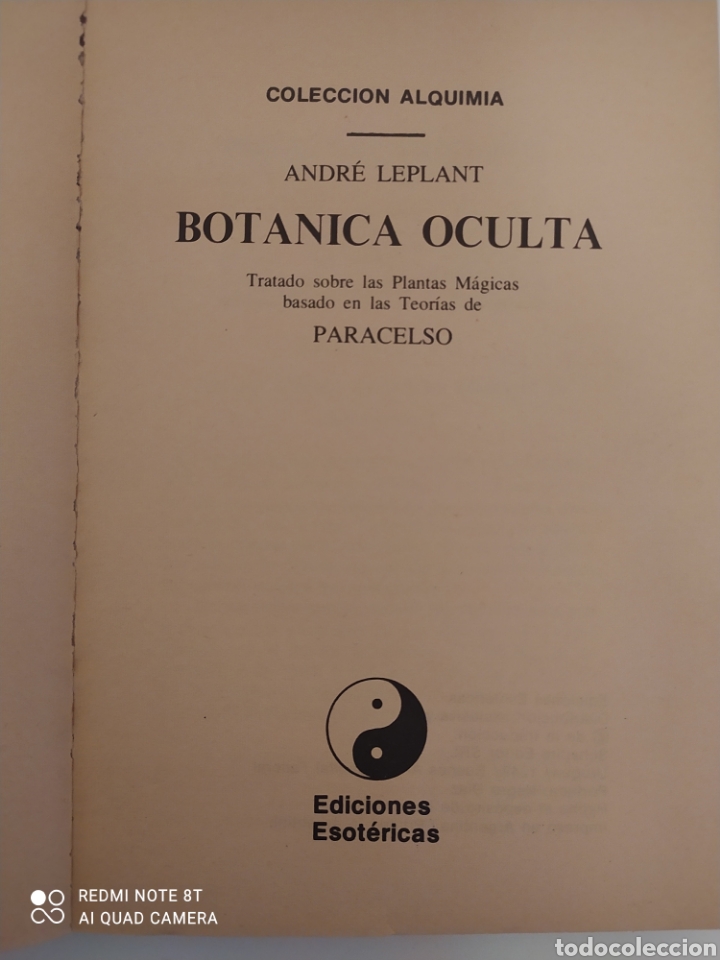Libros de segunda mano: BOT&Aacute;NICA OCULTA ANDR&Eacute; LEPLANT - Foto 4