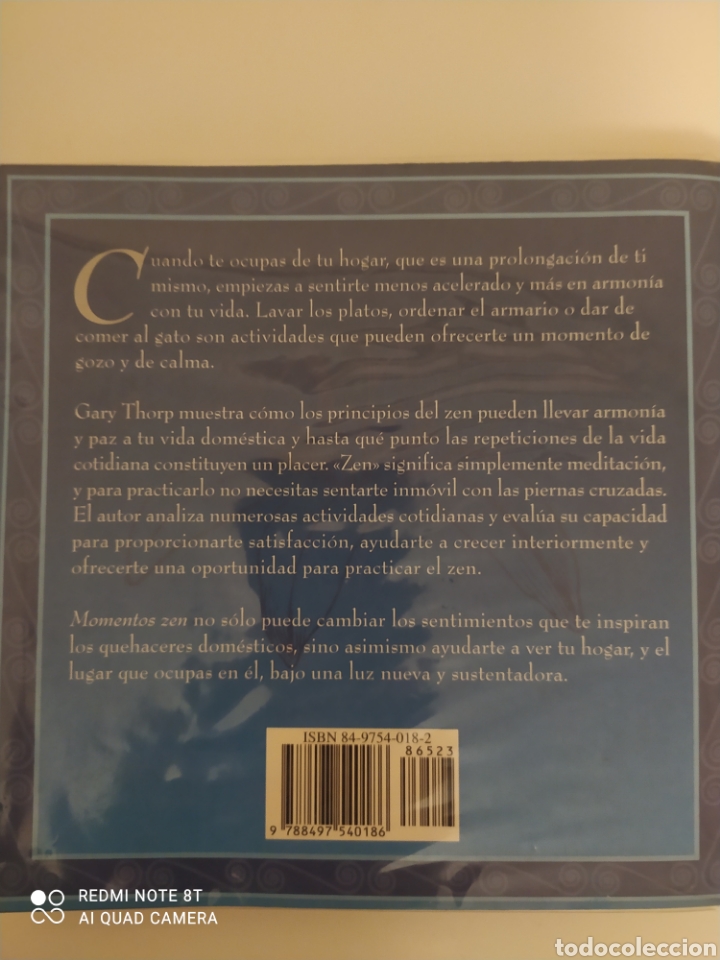 Libros de segunda mano: MOMENTOS ZEN GARY THORP - Foto 2