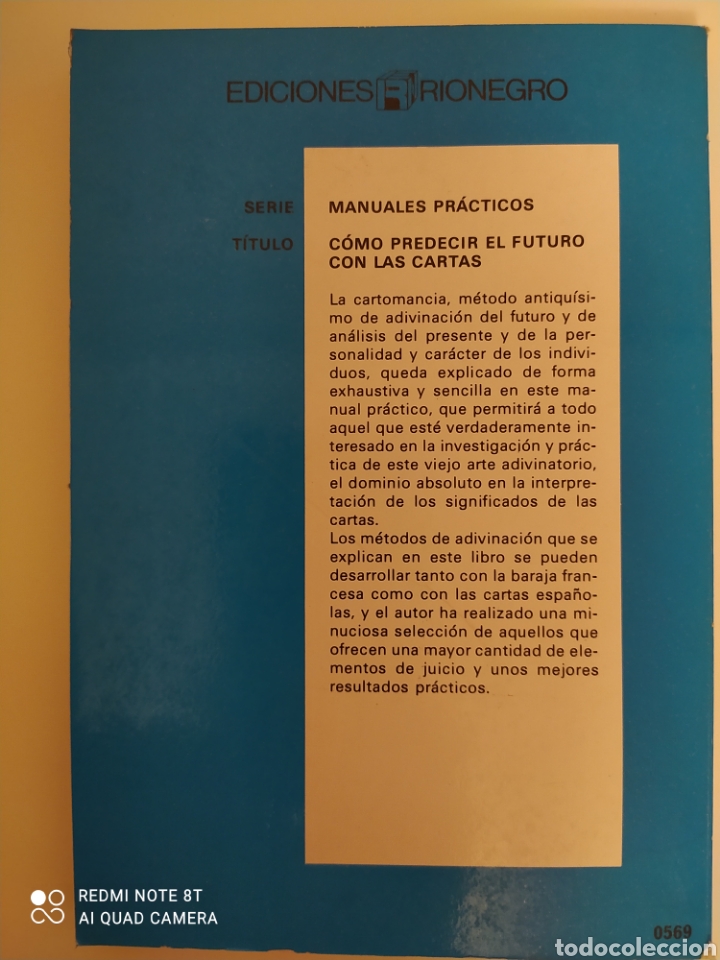 Libros de segunda mano: COMO PREDECIR EL FUTURO DE LAS CARTAS - Foto 2