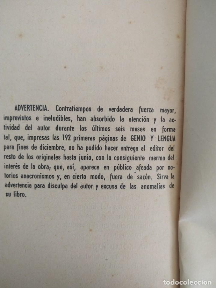Libros de segunda mano: Euskera .GENIO Y LENGUA por IBAR - Foto 4