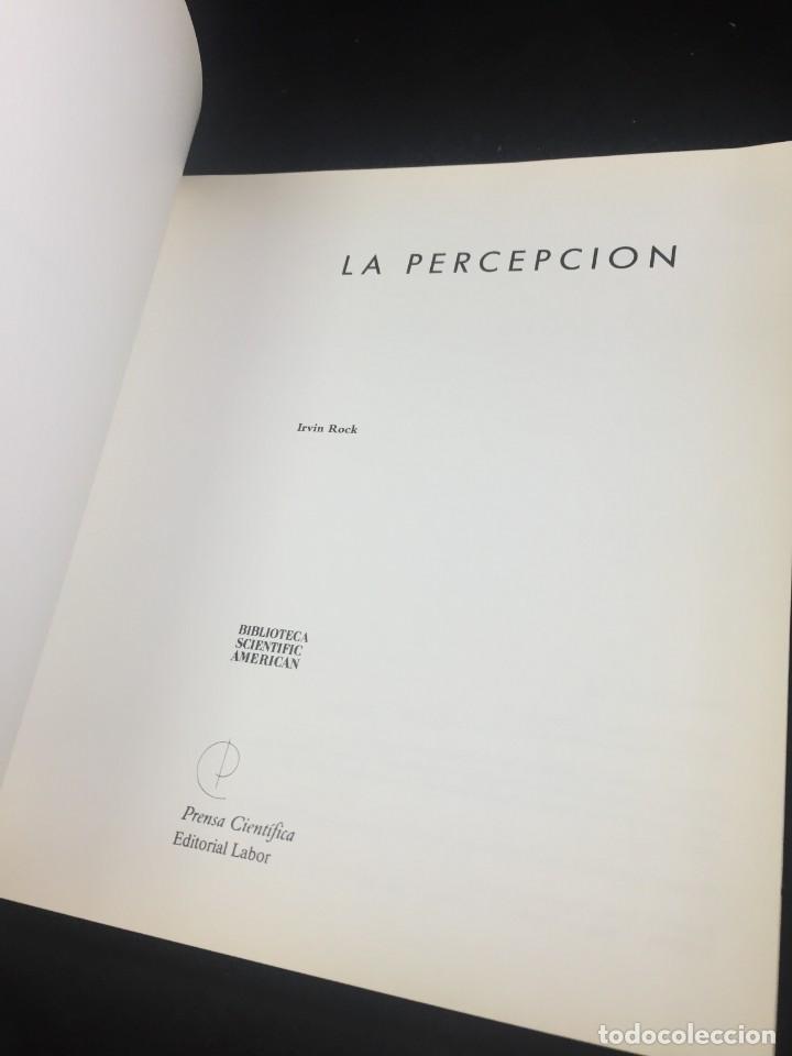 Libros de segunda mano: La percepci&oacute;n, Irvin Rock, editorial Labor, 1985 - Foto 3