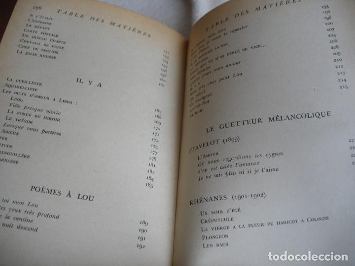 Libros de segunda mano: APOLLINAIRE: POEMES. PRESENTE PAR ANDRE BILLY - Foto 10