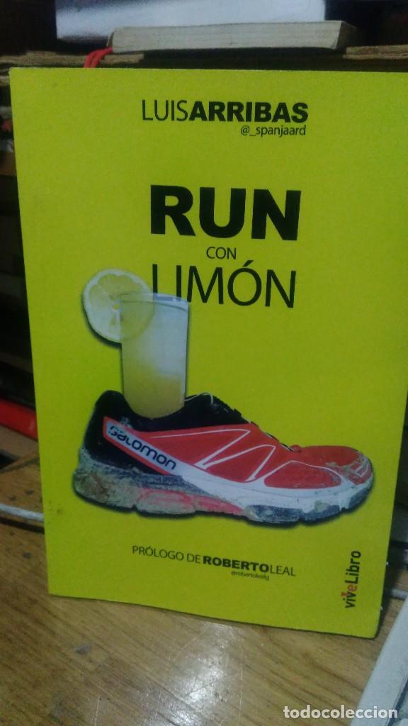 Libros de segunda mano: RUN CON LIM&Oacute;N, LUIS ARRIBAS, VIVELIBRO - Foto 1