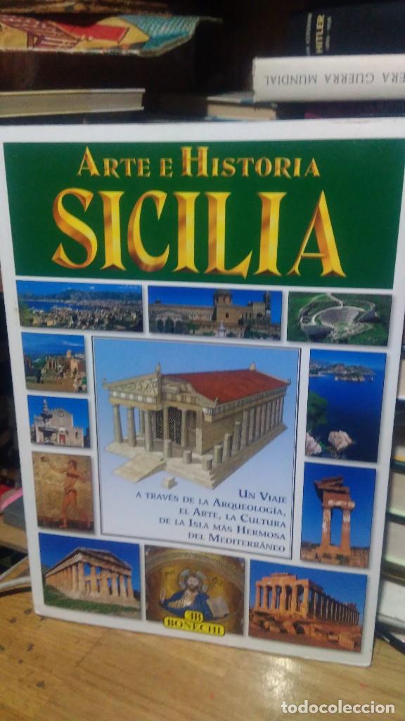 Libros de segunda mano: ARTE Y HISTORIA SICILIA, ED. BONECHI - Foto 1
