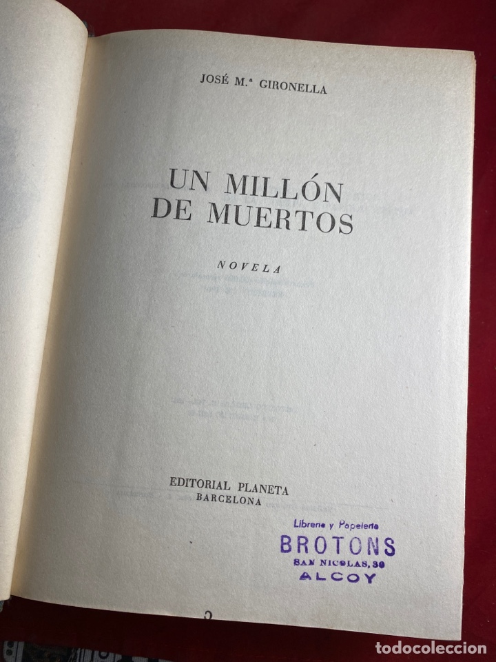 Libros de segunda mano: LOS CIPRESES CREEN EN DIOS Y UN MILL&Oacute;N DE MUERTOS - Foto 6