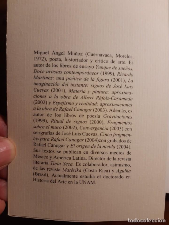 Libros de segunda mano: El espacio invisible Miguel &Aacute;ngel Mu&ntilde;oz - Foto 6