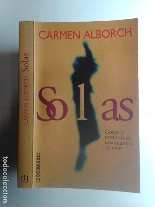 Libros de segunda mano: SOLAS 2000 CARMEN ALBORCH 1&ordf; EDICI&Oacute;N DEBOLSILLO - Foto 1
