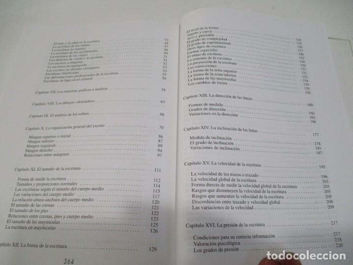 Libros de segunda mano: JOS&Eacute; JAVIER SIM&Oacute;N El gran libro de la grafolog&iacute;a W5495 - Foto 3