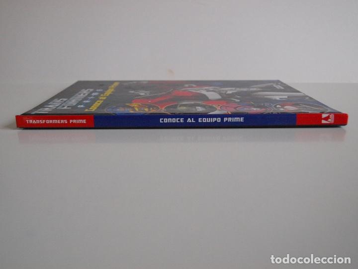Libros de segunda mano: TRANSFORMERS PRIME - CONOCE AL EQUIPO PRIME - HASBRO - EDITORIAL EVEREST 2014 - Foto 8
