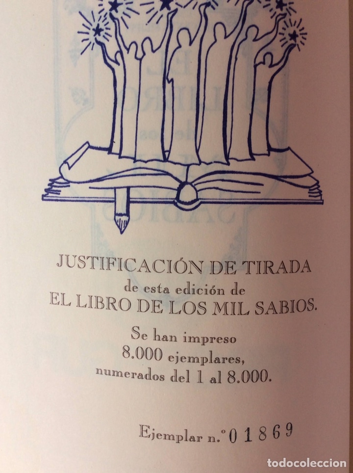Libros de segunda mano: LIBRO DE LOS MIL SABIOS - Foto 3