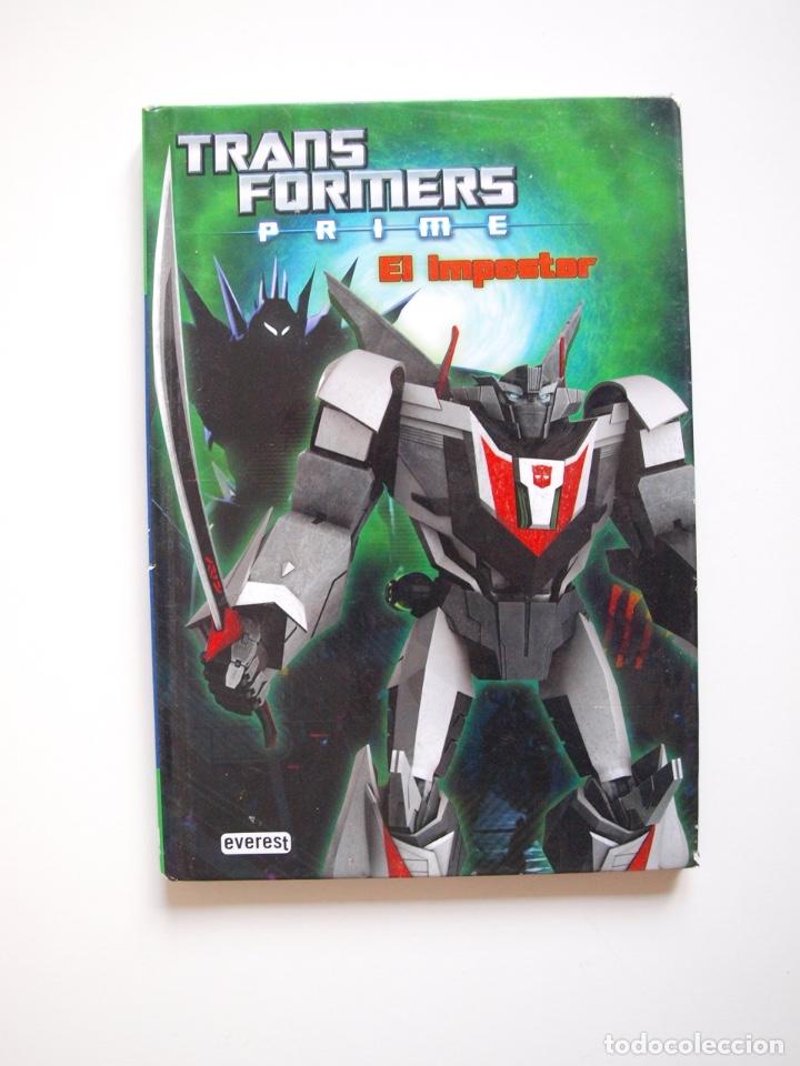 Libros de segunda mano: TRANSFORMERS PRIME - EL IMPOSTOR - HASBRO - EDITORIAL EVEREST 2014 - Foto 1