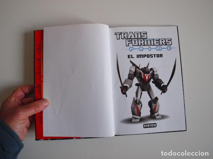 Libros de segunda mano: TRANSFORMERS PRIME - EL IMPOSTOR - HASBRO - EDITORIAL EVEREST 2014 - Foto 3