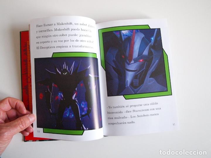Libros de segunda mano: TRANSFORMERS PRIME - EL IMPOSTOR - HASBRO - EDITORIAL EVEREST 2014 - Foto 5