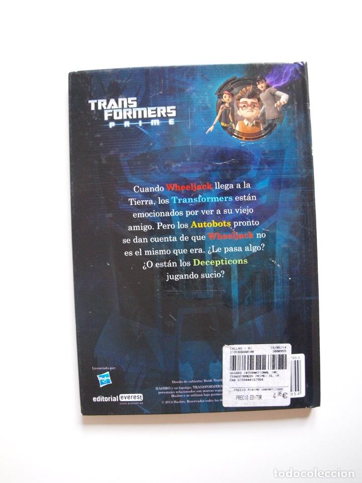 Libros de segunda mano: TRANSFORMERS PRIME - EL IMPOSTOR - HASBRO - EDITORIAL EVEREST 2014 - Foto 7