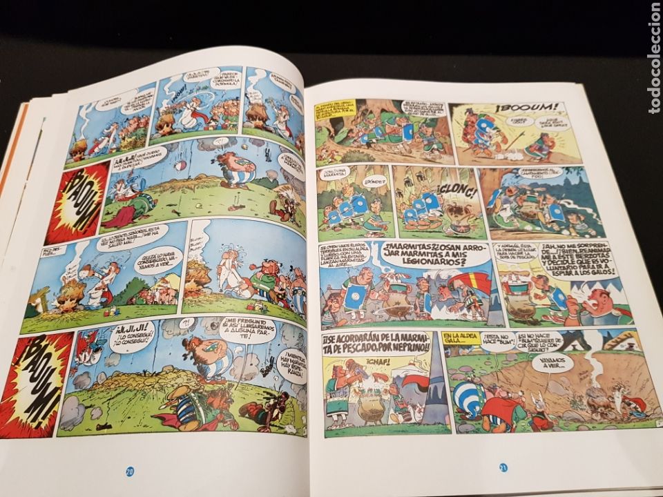 Libros de segunda mano: Ast&eacute;rix. El combate de los jefes. Pilote. Bruguera. 1969. - Foto 10