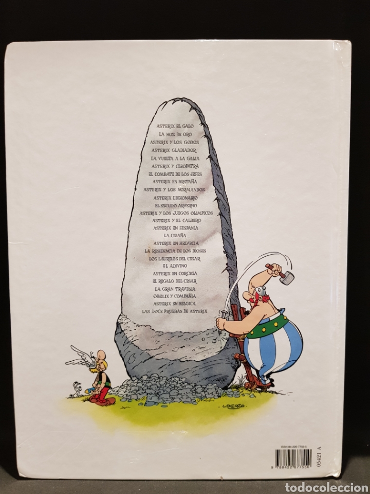 Libros de segunda mano: Ast&eacute;rix en B&eacute;lgica. C&iacute;rculo de Lectores. 2004. - Foto 2