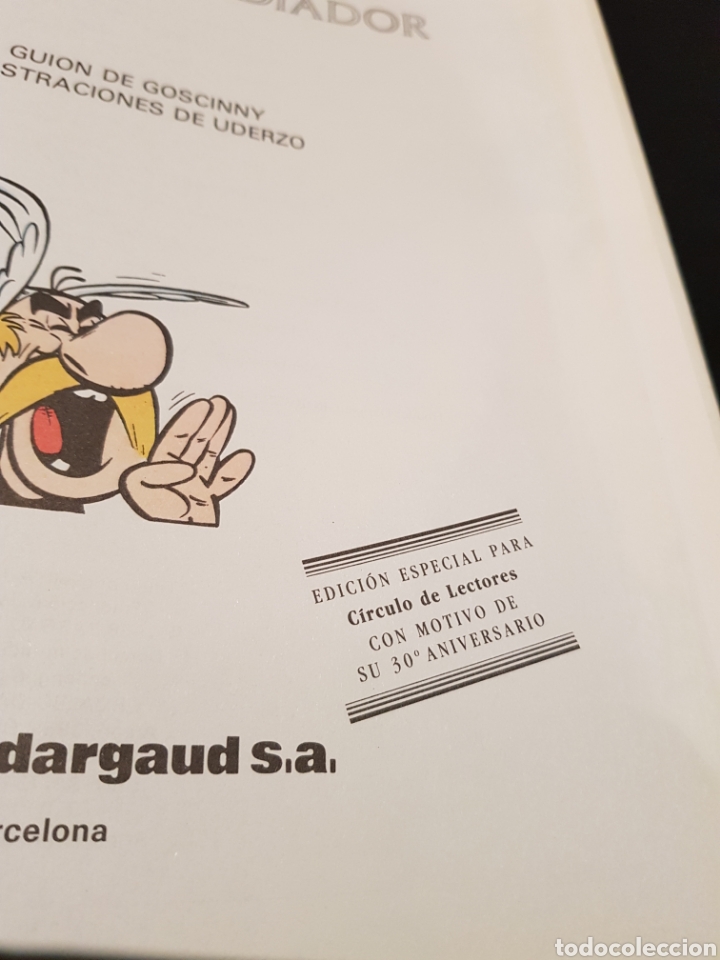 Libros de segunda mano: Ast&eacute;rix Gladiador. Grijalbo-Dargaud. 1992. - Foto 10