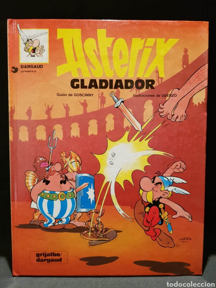 Libros de segunda mano: Ast&eacute;rix Gladiador. Grijalbo-Dargaud. 1992. - Foto 1