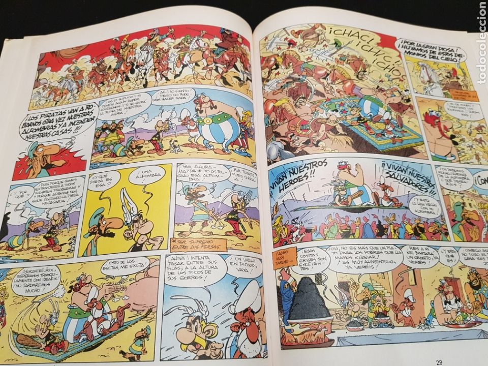 Libros de segunda mano: Ast&eacute;rix en La India. Ediciones Junior. 1987. - Foto 10