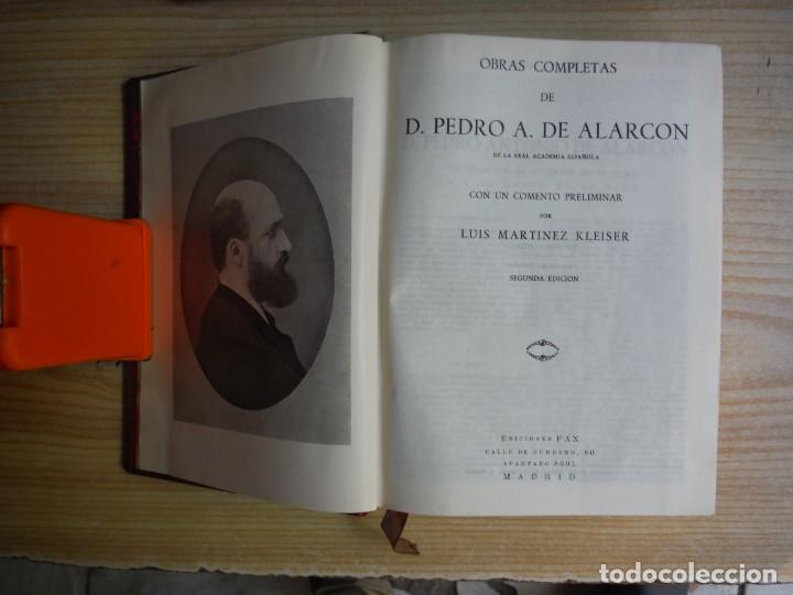 Libros de segunda mano: ALARCON, Pedro Antonio de - OBRAS COMPLETAS - Foto 2