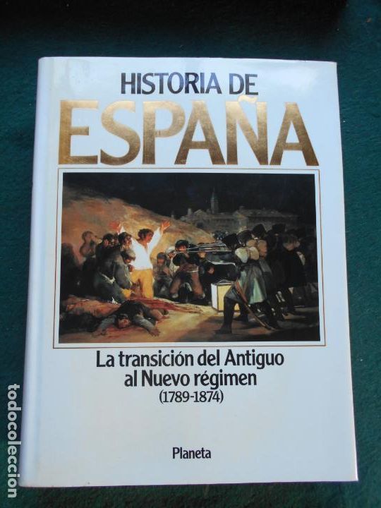 Second hand books: Historia de Espa&ntilde;a Planeta La transici&oacute;n del Antiguo al nuevo r&eacute;gimen tomo 9