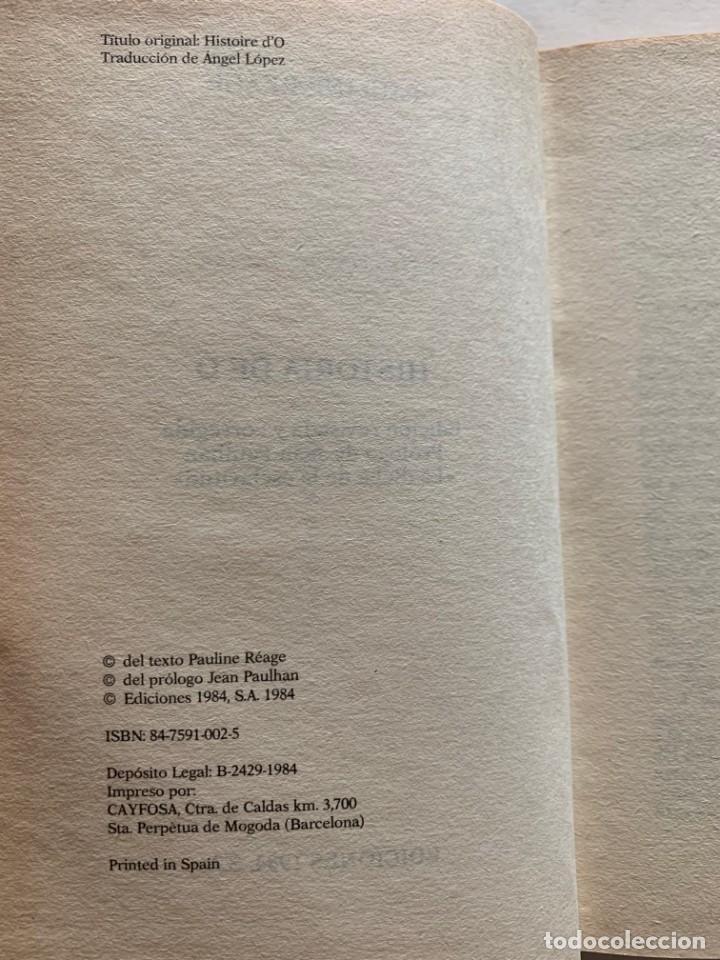 Libros de segunda mano: HISTORIA DE O - PAULINE R&Eacute;AGE - Foto 3