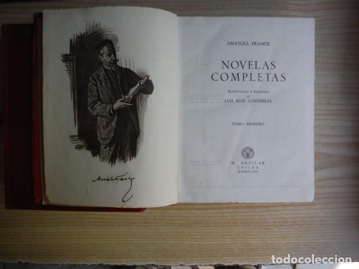 Libros de segunda mano: FRANCE, Anatole - NOVELAS COMPLETAS - Foto 2
