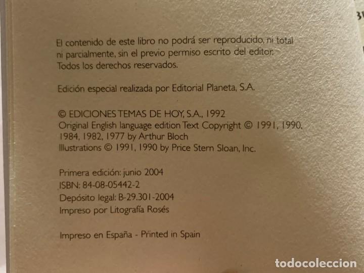 Libros de segunda mano: LA LEY DE MURPHY - ARTHUR BLOCH - Foto 3