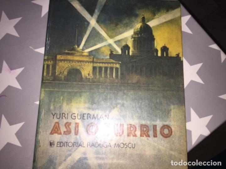 Libros de segunda mano: As&iacute; ocurri&oacute;. Yuri Guerman - Foto 1