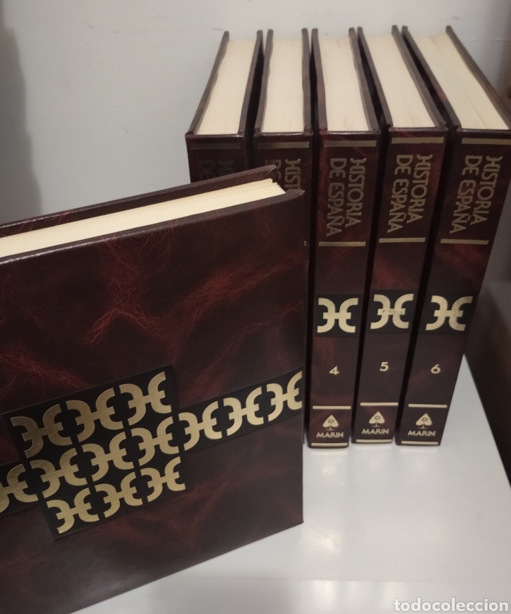 Libros de segunda mano: HISTORIA DE ESPA&Ntilde;A (6 TOMOS)- EDITORIAL MARIN - Foto 1