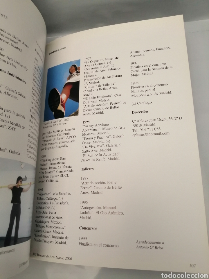 Libros de segunda mano: XVI Muestra de Arte Injuve 2000 - Foto 6