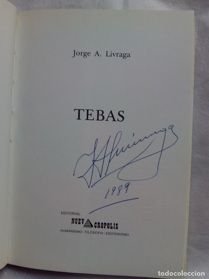 Libros de segunda mano: TEBAS / JORGE A. LIVRAGA - Foto 5