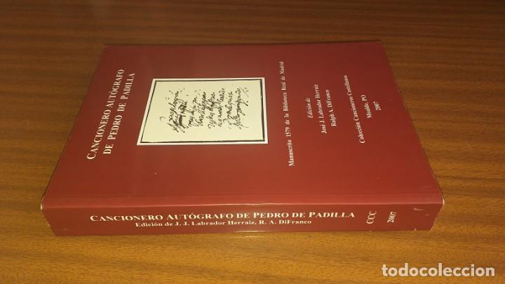 Libros de segunda mano: Cancionero Aut&oacute;grafo de Pedro de Padilla - Foto 2