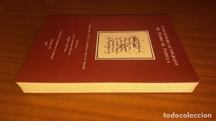 Libros de segunda mano: Cancionero Aut&oacute;grafo de Pedro de Padilla - Foto 6