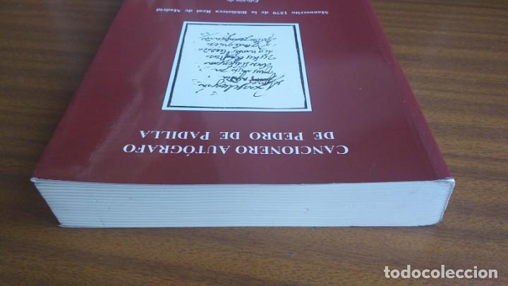 Libros de segunda mano: Cancionero Aut&oacute;grafo de Pedro de Padilla - Foto 8