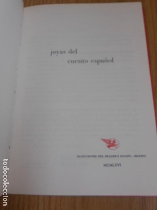 Libros de segunda mano: JOYAs DEL CUENTO ESPA&Ntilde;OL. SELECCCIONES DEL READERS DIGEST. 1966 - Foto 3